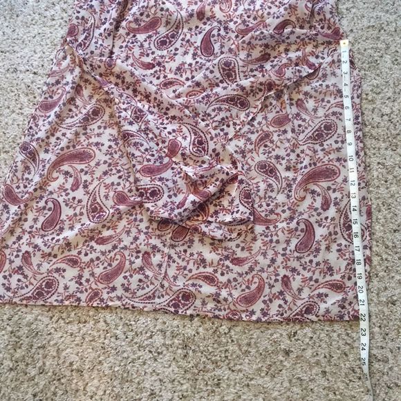 Mason & Belle Paisley Lace Detailed Maxi Dress Size L - Picture 5 of 8